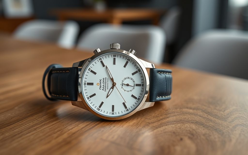 Sleek Men's Wristwatch